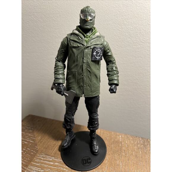 DC Multiverse The Batman The Riddler Edward Norton Action Figure with data card - Picture 4 of 16